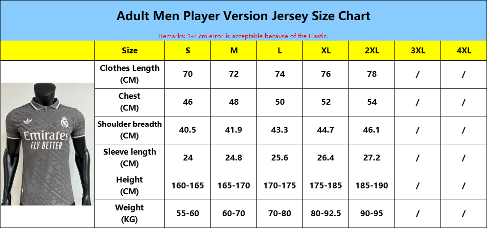 Men Player Version